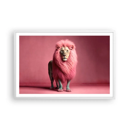 Affiche dans un cadre blanc - Poster - Et tu n'as plus peur - 91x61 cm