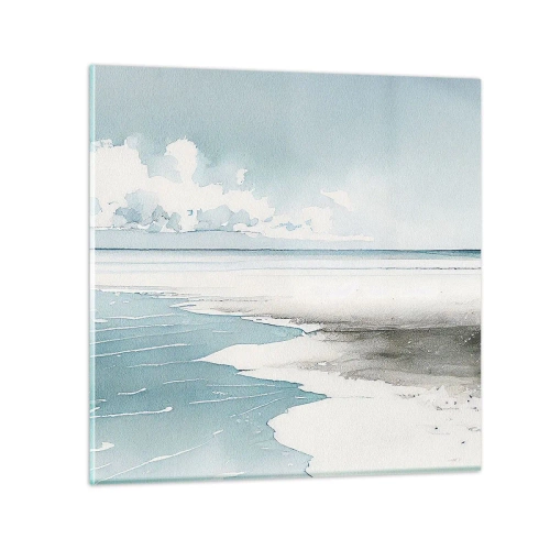 Impression sur verre - Image sur verre - Marée douce - 30x30 cm