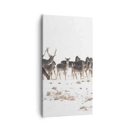 Impression sur toile - Image sur toile - Les fêtes approchent ? - 55x100 cm