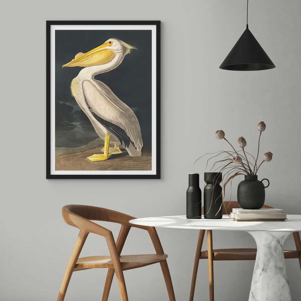 Affiche dans un cadre noir - Poster - Plein de fierté - 30x40 cm