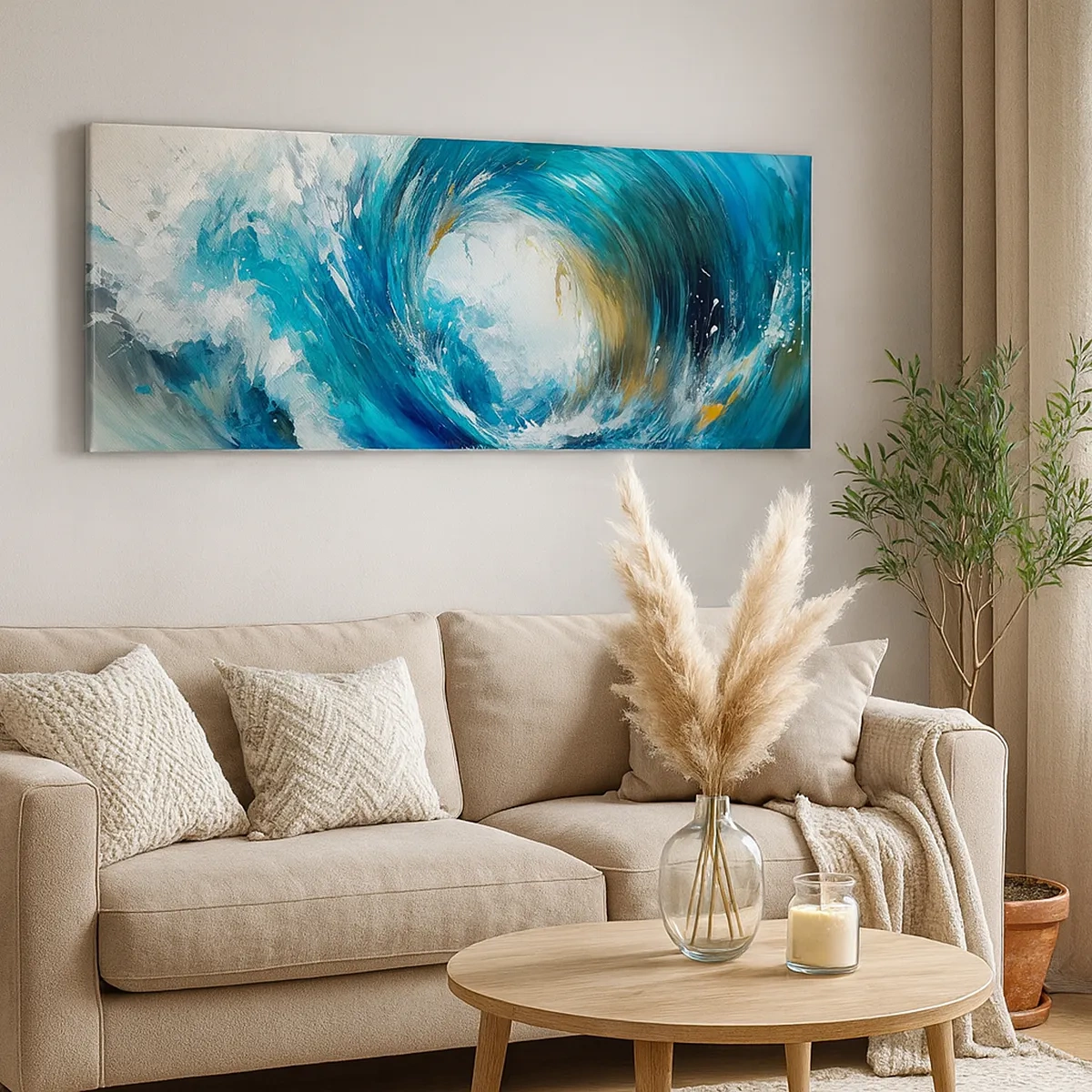 Impression sur toile - Image sur toile - Portail maritime - 30x30 cm