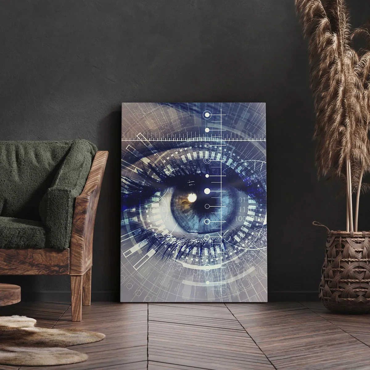 Impression sur toile - Image sur toile - Tu penses que tu me connais - 55x100 cm