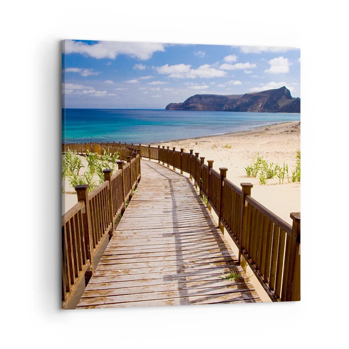 Impression sur toile - Image sur toile - Emmène-moi dans les îles du bonheur - 50x50 cm