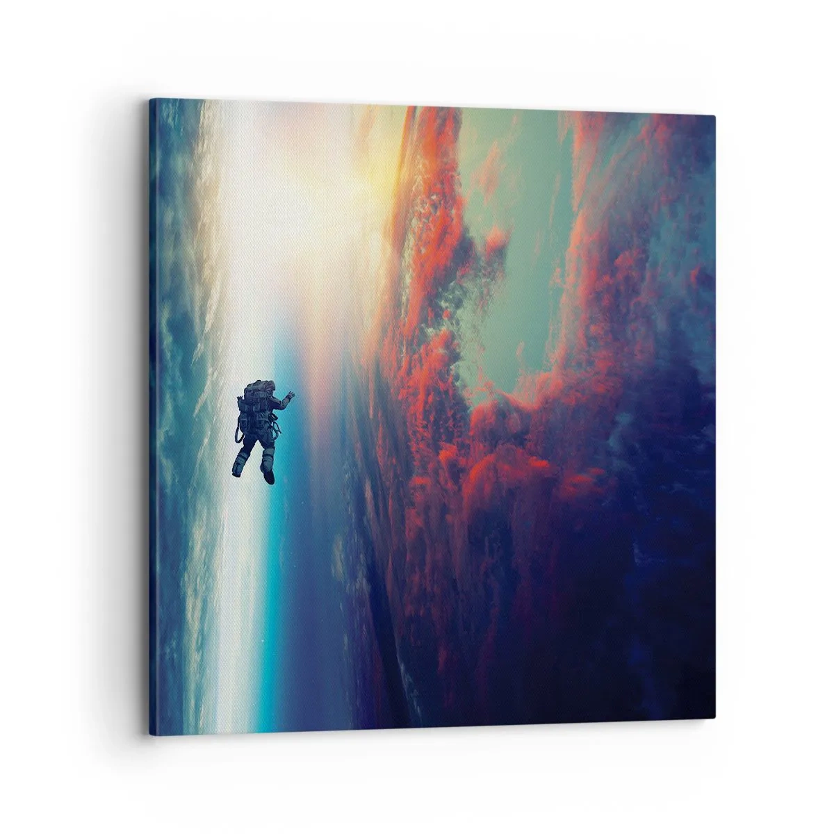 Impression sur toile - Image sur toile - Affronter l'univers - 70x70 cm