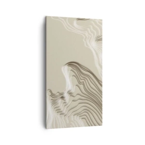 Impression sur toile - Image sur toile - Topographie artistique - 45x80 cm