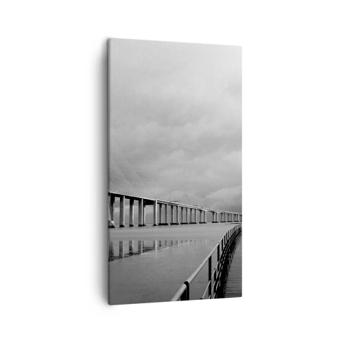 Impression sur toile - Image sur toile - A tous ceux qui lui sont important - 45x80 cm