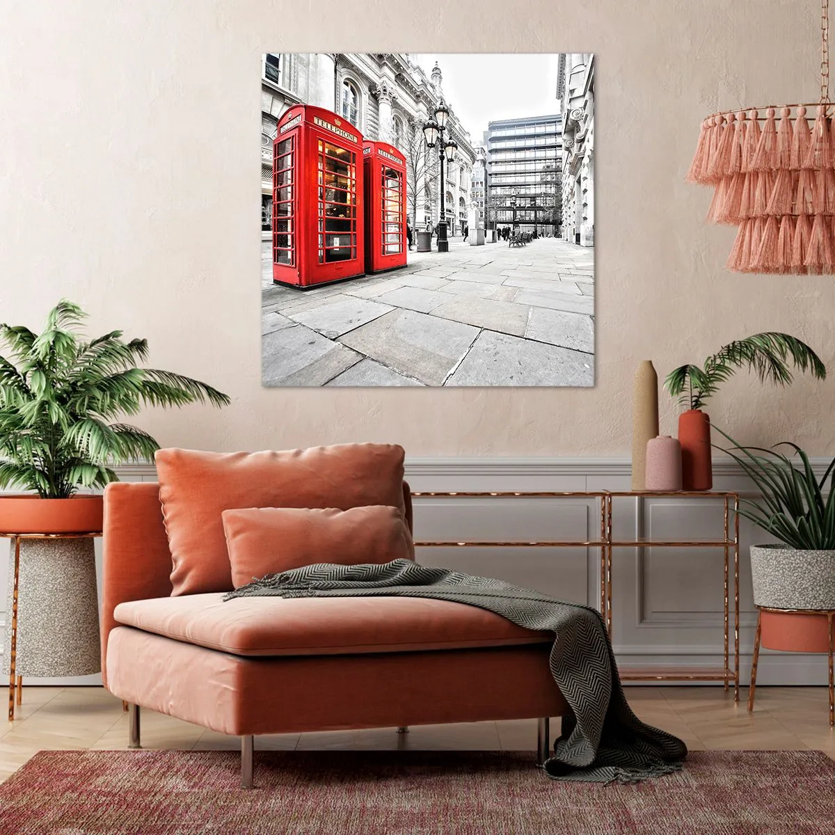 Impression sur toile - Image sur toile - Welcome to London - 30x30 cm
