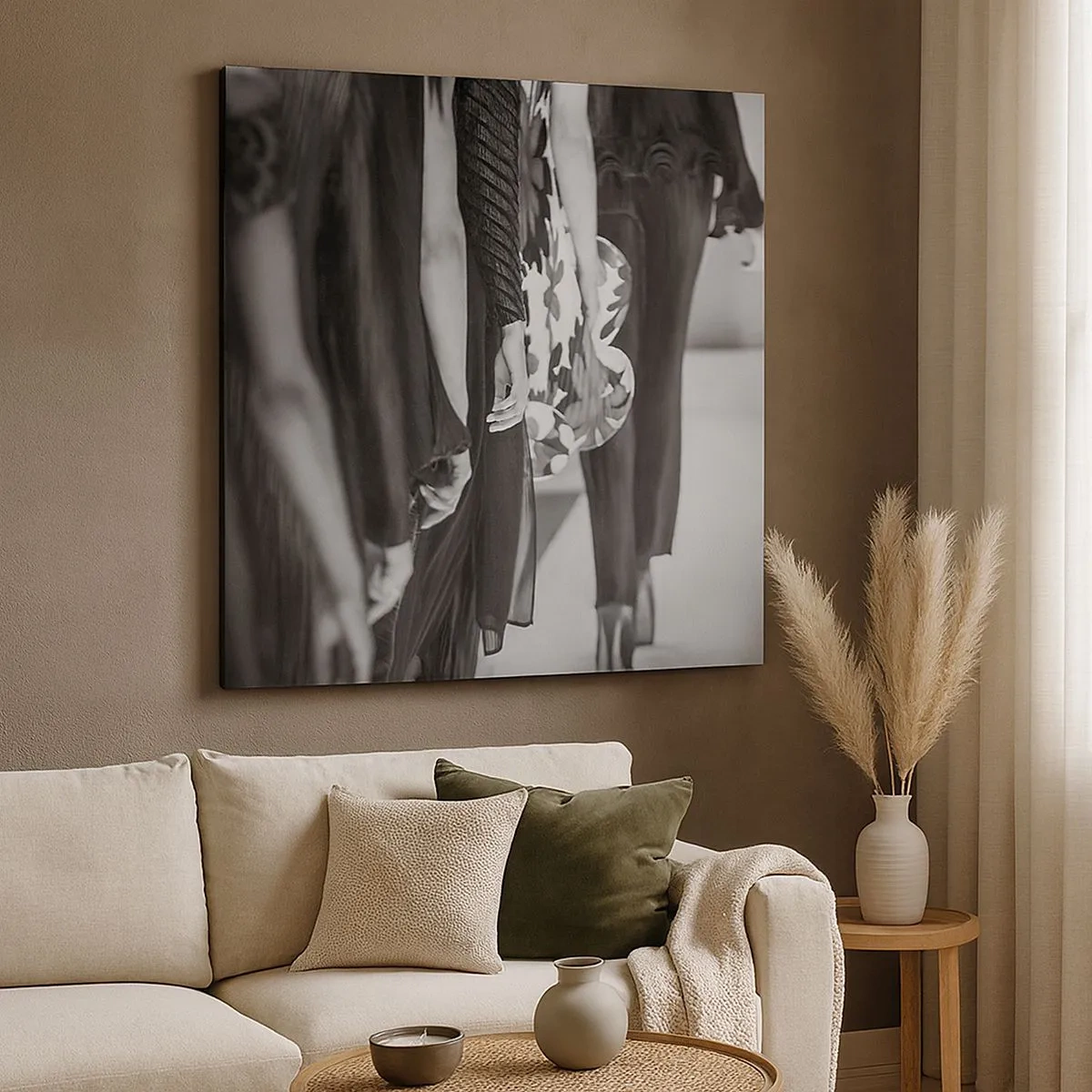 Impression sur toile - Image sur toile - Un défilé stylé - 30x30 cm