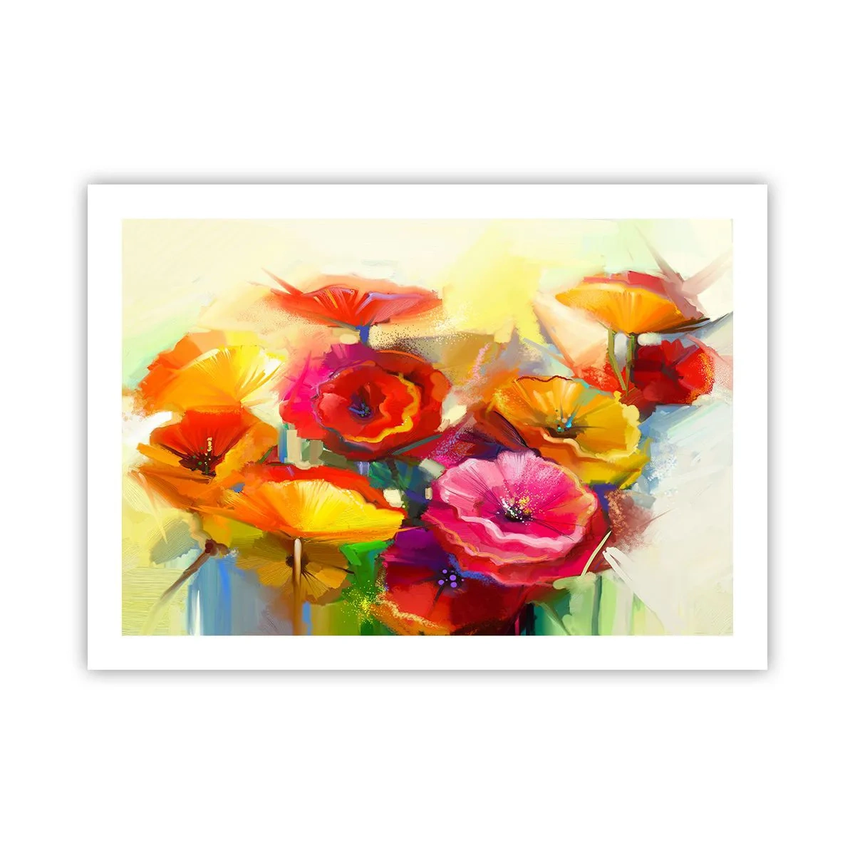 Affiche - Poster - Pas seulement rouge - 70x50 cm