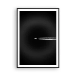 Affiche dans un cadre noir - Poster - Dans une autre dimension - 70x100 cm