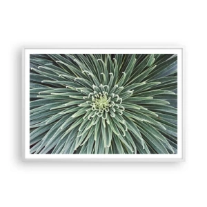 Affiche dans un cadre blanc - Poster - Naissance d'une étoile - 100x70 cm