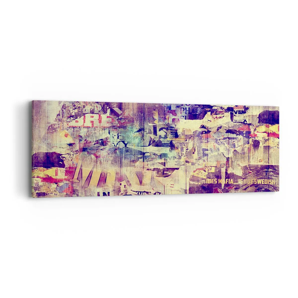 Impression sur toile - Image sur toile - Et c'est tout ce qu'il y a à faire - 90x30 cm