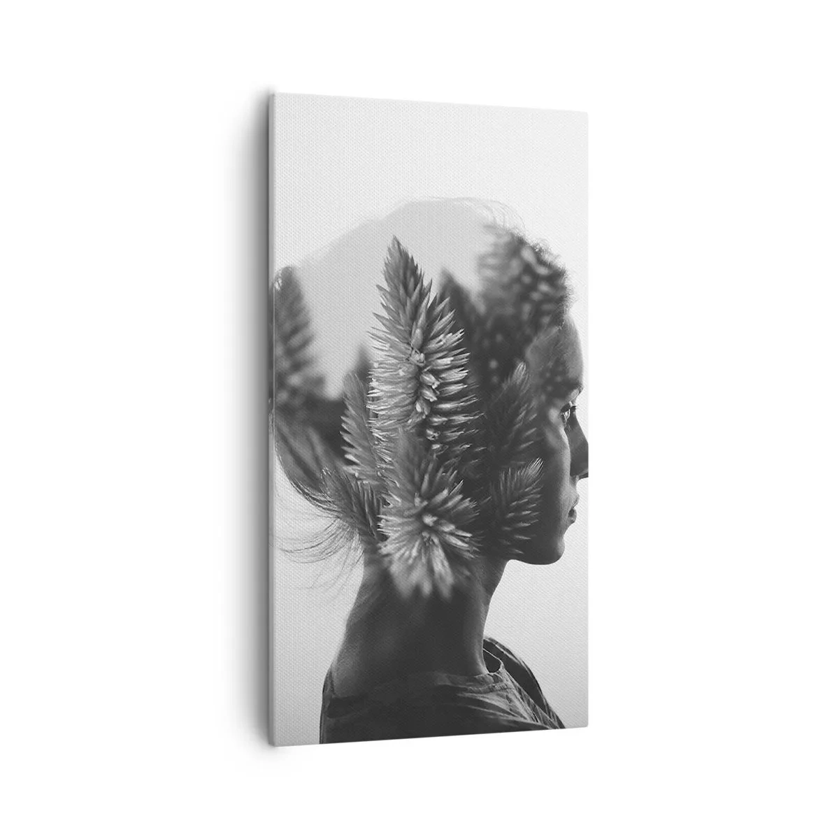 Impression sur toile - Image sur toile - Dame de la pinède - 55x100 cm