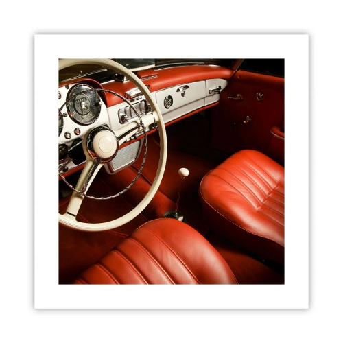 Affiche - Poster - Luxe de style vintage - 40x40 cm