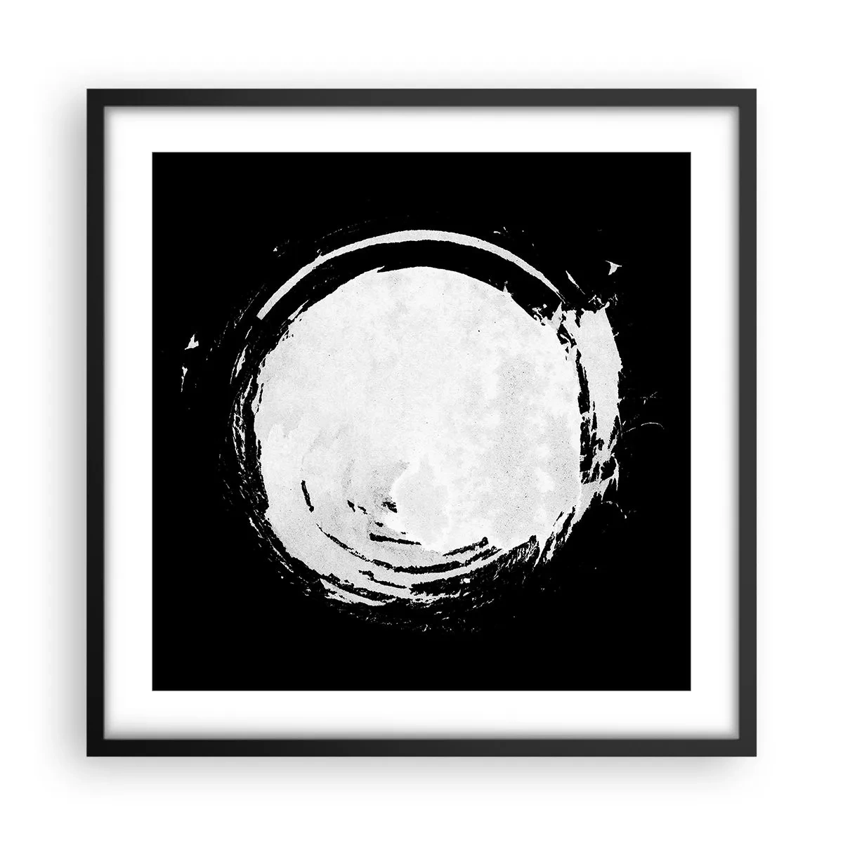 Affiche dans un cadre noir - Poster - Belle sortie - 50x50 cm