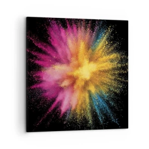 Impression sur toile - Image sur toile - Origine des couleurs - 50x50 cm