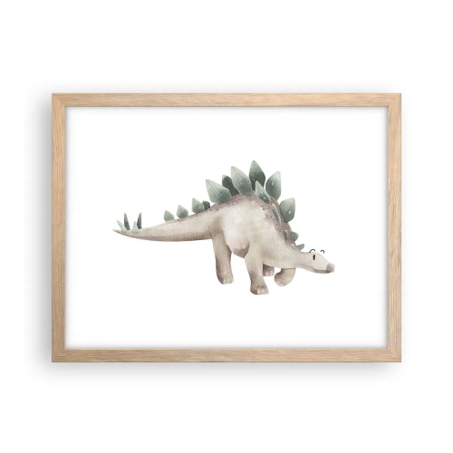 Affiche dans un chêne clair - Poster - Votre ami - 40x30 cm