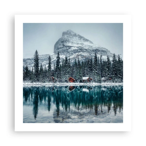 Affiche - Poster - Retraite canadienne - 50x50 cm