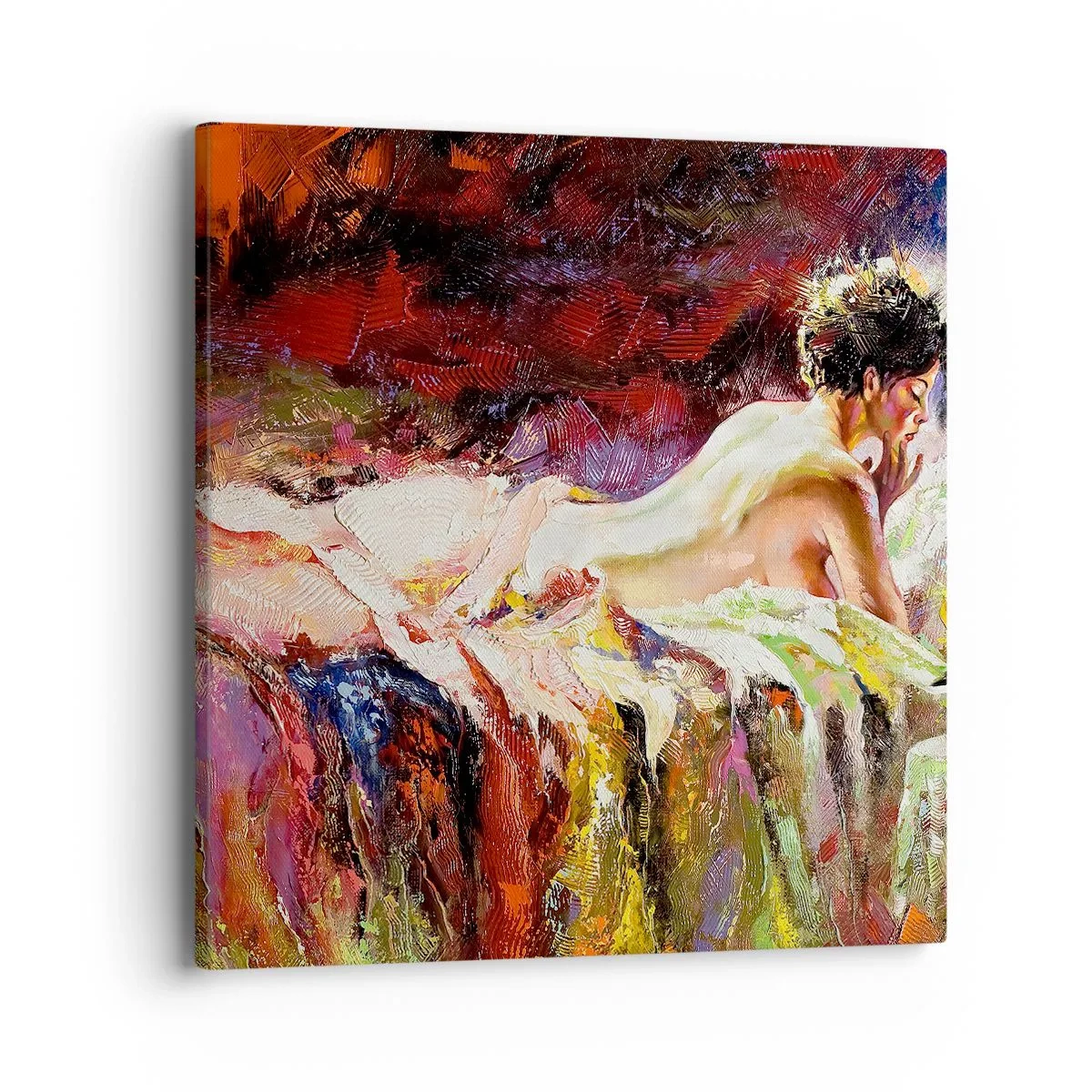 Impression sur toile - Image sur toile - Vénus en pensée - 40x40 cm