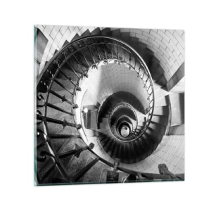 Impression sur verre - Image sur verre - De plus en plus haut - 40x40 cm