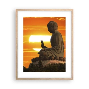Affiche dans un chêne clair - Poster - Aucune peur du monde - 40x50 cm