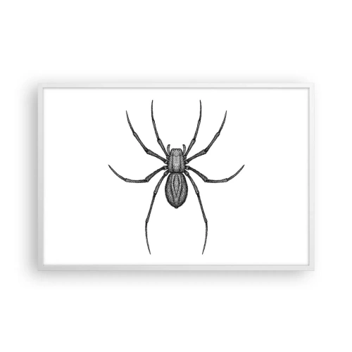 Affiche dans un cadre blanc - Poster - Une précision troublante - 91x61 cm