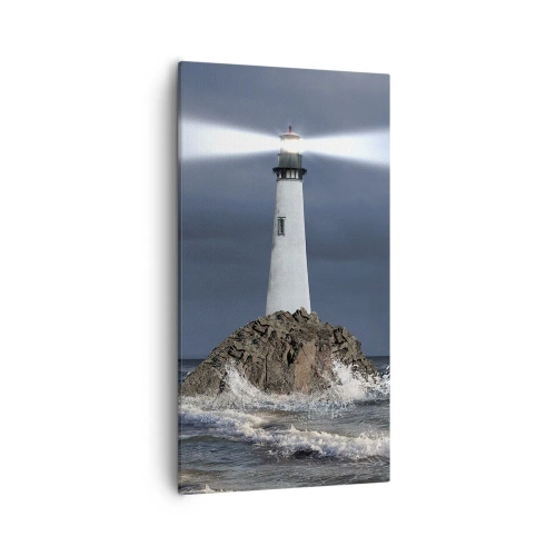 Impression sur toile - Image sur toile - I… i… ici ! - 55x100 cm