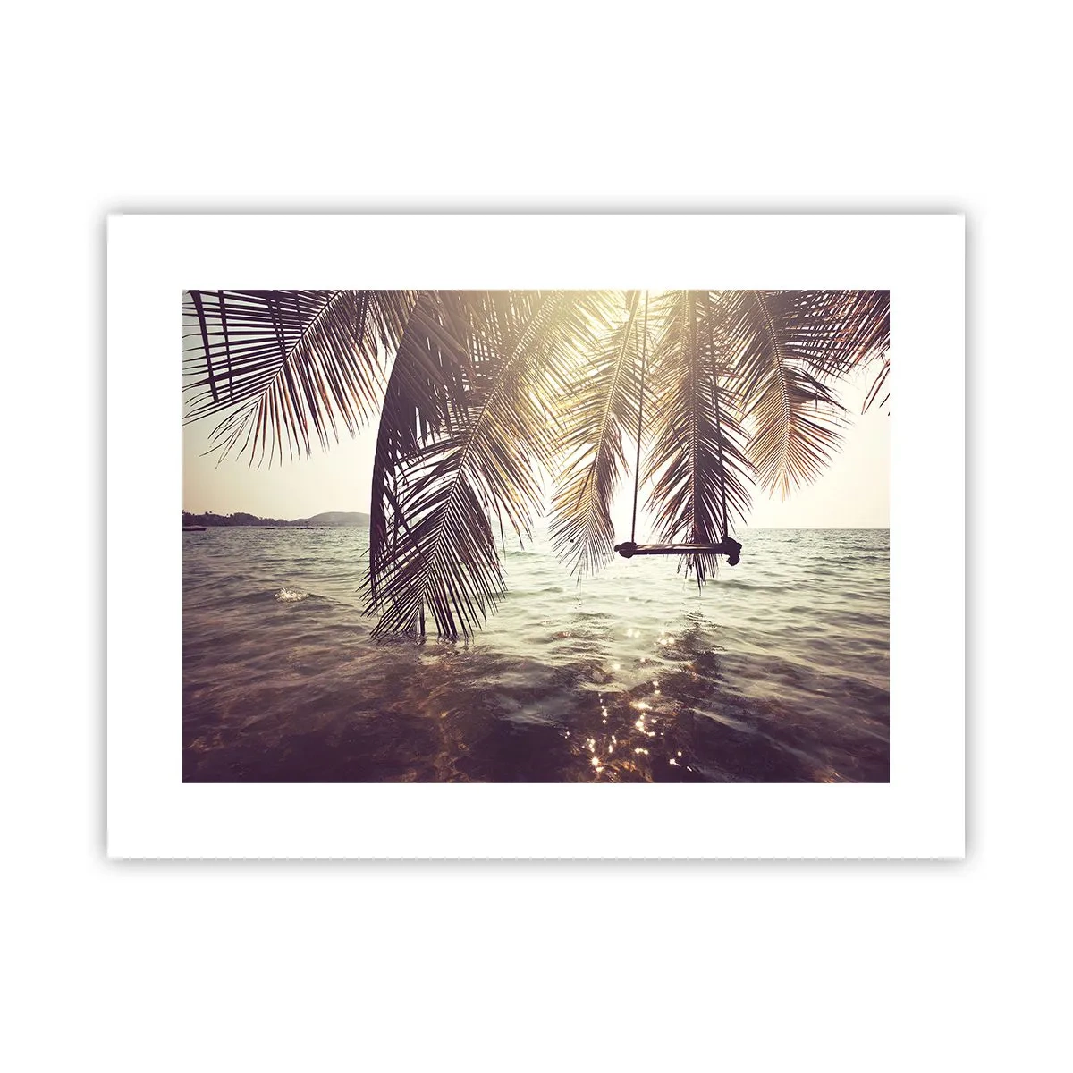 Affiche - Poster - Vous pouvez vous balancer dans les nuages à volonté - 40x30 cm