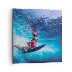 Impression sur toile - Image sur toile - Joie profonde - 70x70 cm