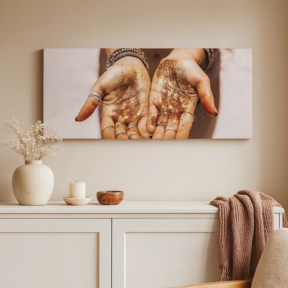 Impression sur toile - Image sur toile - Un don pour vous - 30x30 cm