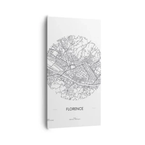 Impression sur toile - Image sur toile - Anatomie de Florence - 65x120 cm