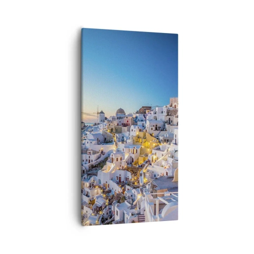 Impression sur toile - Image sur toile - L'essence de la grecque - 55x100 cm