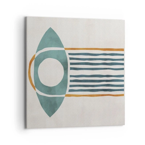 Impression sur toile - Image sur toile - Signes et rituels - 60x60 cm