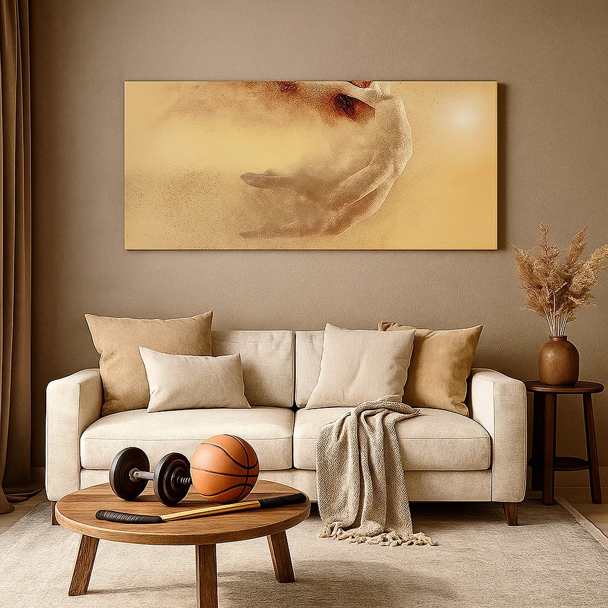 Impression sur toile - Image sur toile - Dans le ravissement de la danse - 30x30 cm