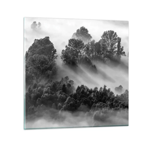 Impression sur verre - Image sur verre - Sortir de son sommeil - 30x30 cm