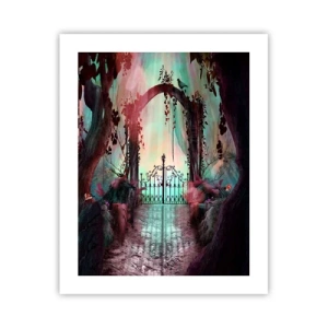 Affiche - Poster - Jardin secret - 40x50 cm