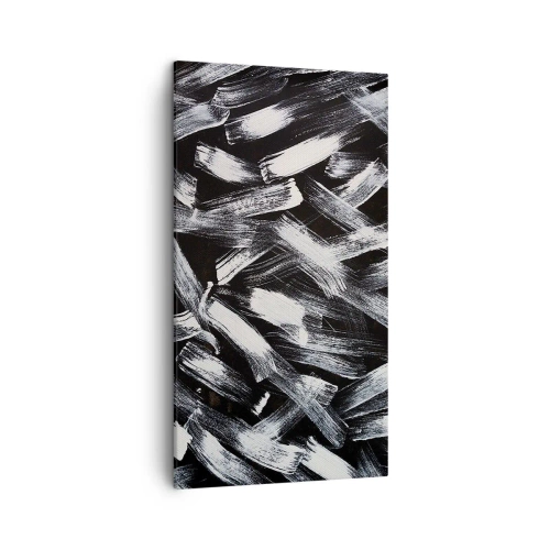 Impression sur toile - Image sur toile - L'abstraction dans l'esprit industriel - 45x80 cm