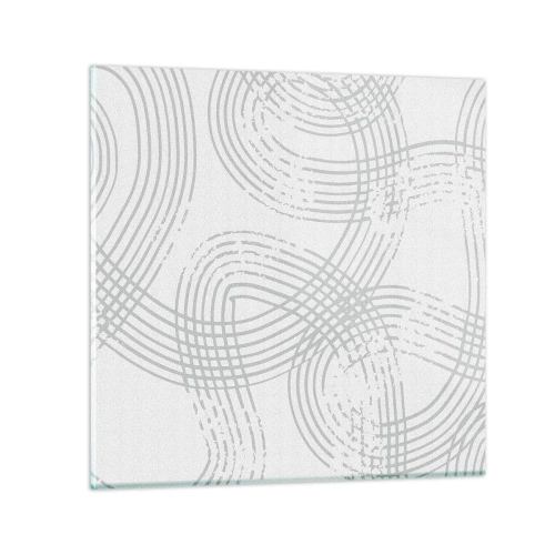 Impression sur verre - Image sur verre - Il n'y a pas de chemin droit - 40x40 cm