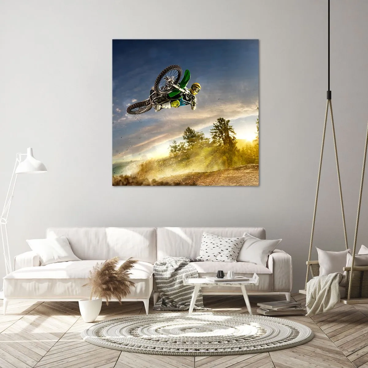 Impression sur toile - Image sur toile - Activez les émotions ! - 30x30 cm