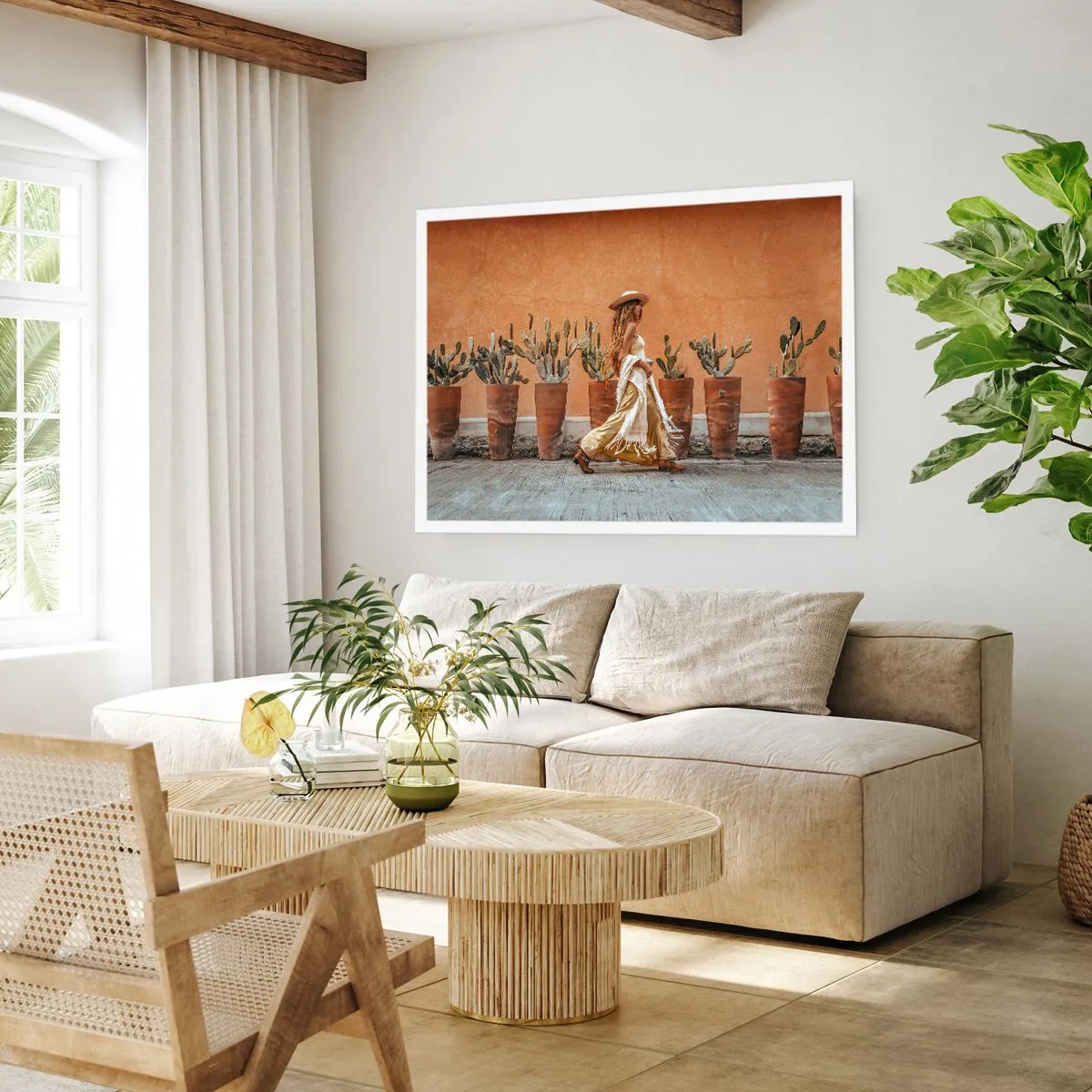 Affiche - Poster - Style hippie - 50x40 cm