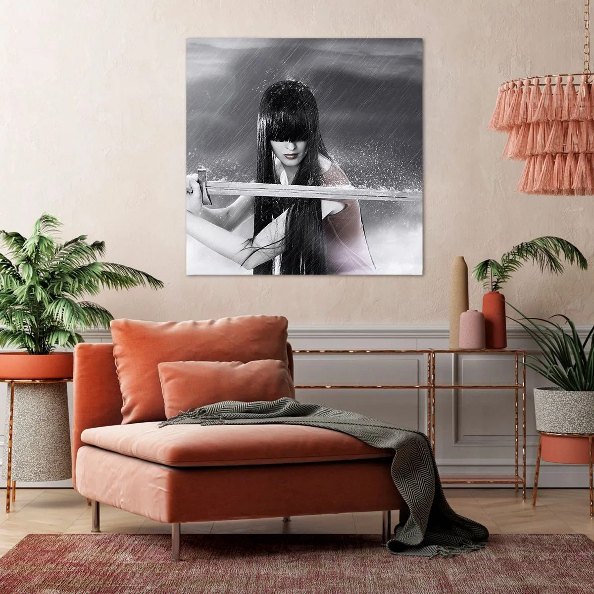 Impression sur toile - Image sur toile - Belle et dangereuse - 70x70 cm