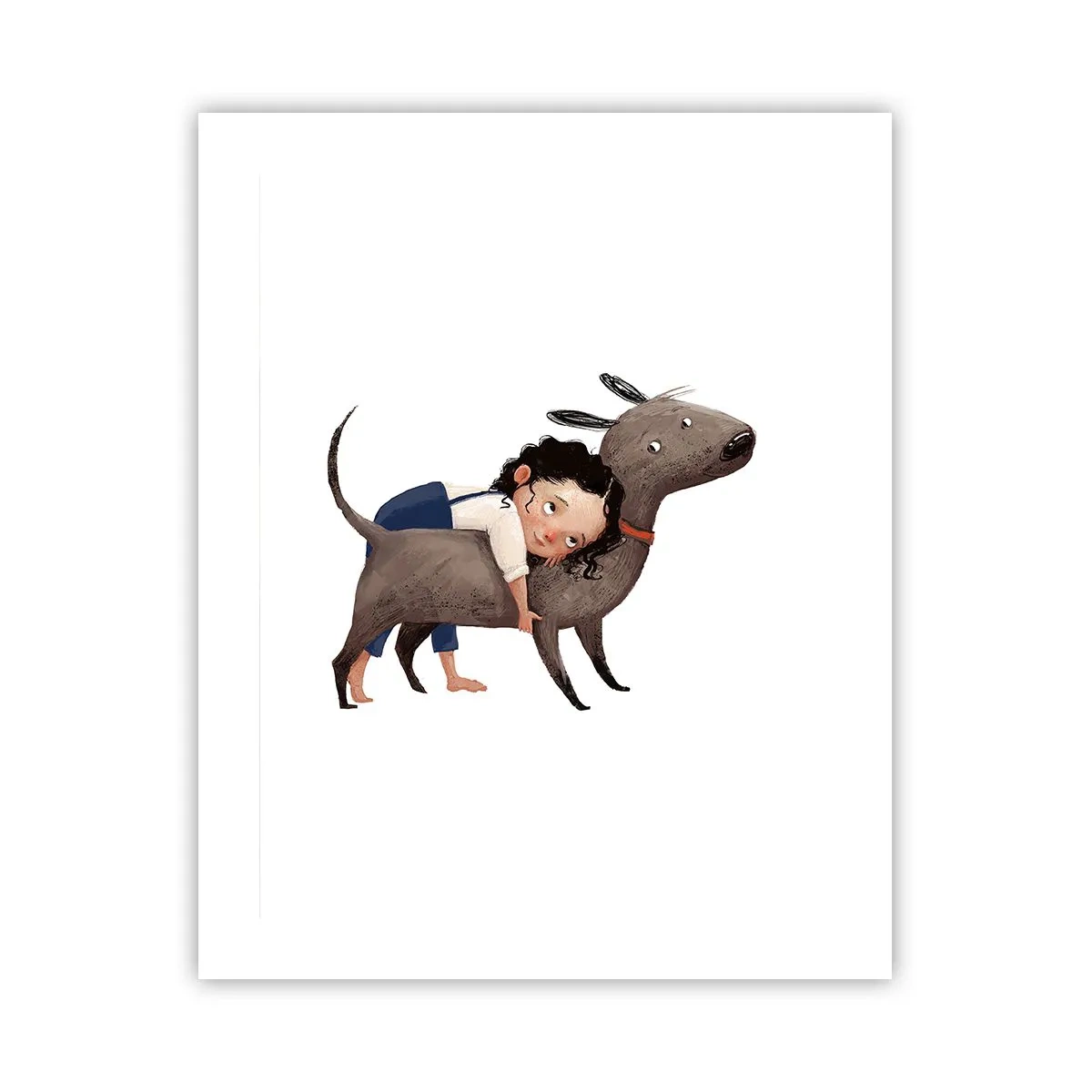 Affiche - Poster - Les meilleurs amis - 40x50 cm