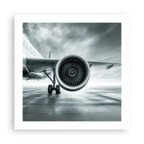 Affiche - Poster - Sent la force! - 50x50 cm