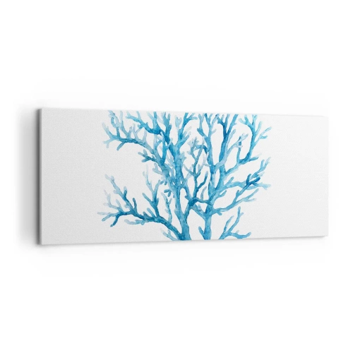 Impression sur toile - Image sur toile - Filigrane nautique - 100x40 cm