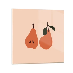 Impression sur verre - Image sur verre - La douceur elle-même - 70x70 cm