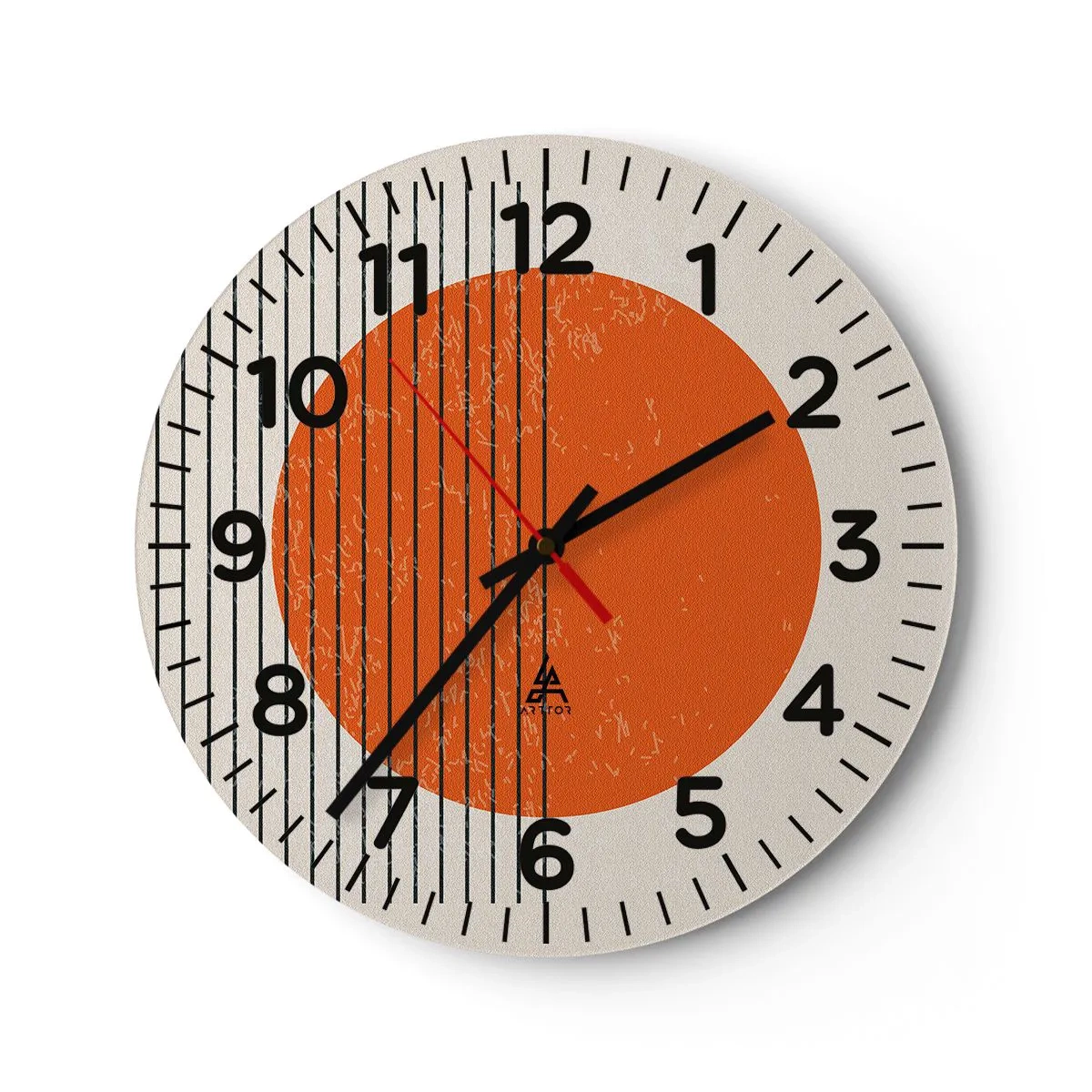 Horloge murale - Pendule murale - Toujours le soleil - 40x40 cm