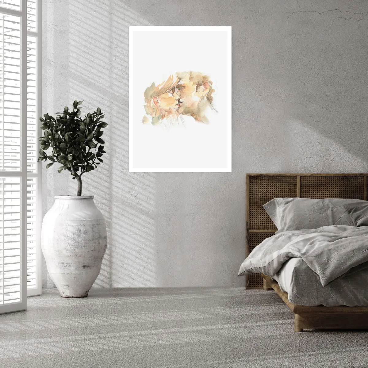 Affiche - Poster - A moitié trouvé ? - 70x100 cm