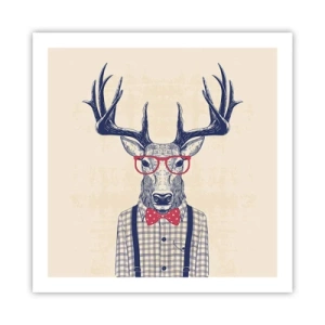 Affiche - Poster - Une extravagance amusante - 60x60 cm