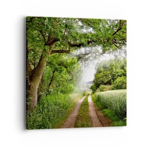 Impression sur toile - Image sur toile - Et in Arcadia ego - 40x40 cm