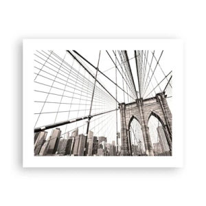 Affiche - Poster - Cathédrale New Yorkaise - 50x40 cm